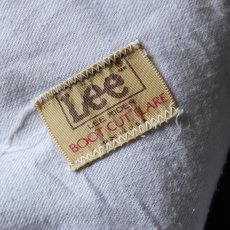画像2: 1970s Lee BOOT CUT FLARE　 "MADE IN USA"　 実寸W27  (2)