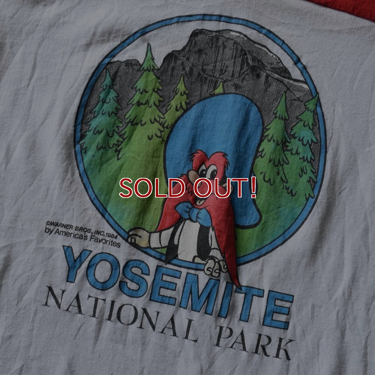 画像4: 1980s YOSEMITE フットボールTシャツ　 "MADE IN USA"　 表記S  (4)