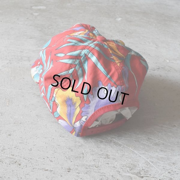 画像5: 1980-90s トロピカル柄キャップ　 "MADE IN USA" 