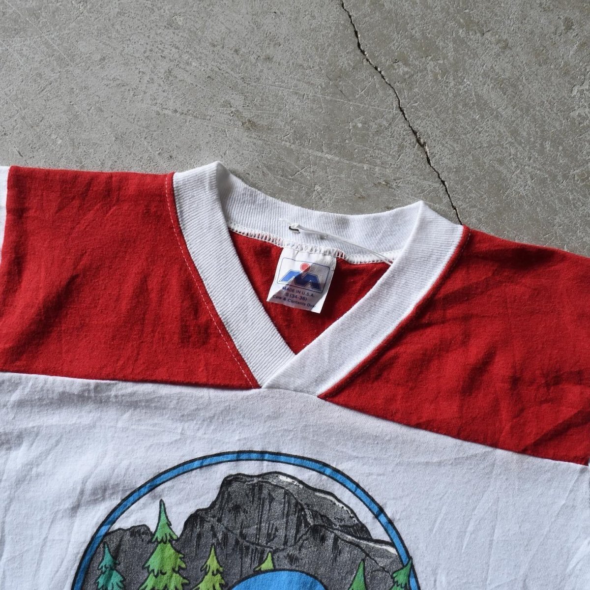 画像2: 1980s YOSEMITE フットボールTシャツ　 "MADE IN USA"　 表記S  (2)