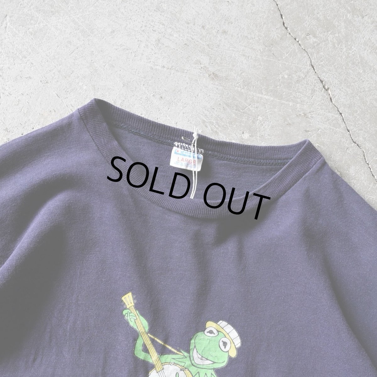 画像2: 1970s Champion カーミットTシャツ　 "MADE IN USA"　 表記L  (2)