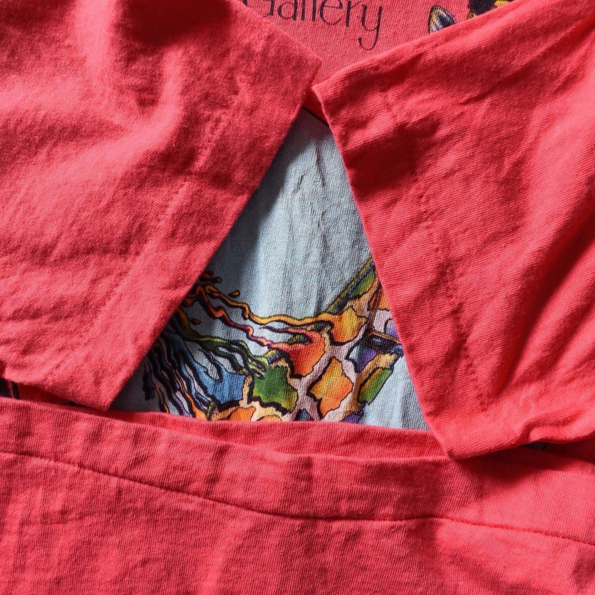 画像8: 1980s THE ZOO GALLERY アートTシャツ　 "MADE IN USA"　 表記L  (8)