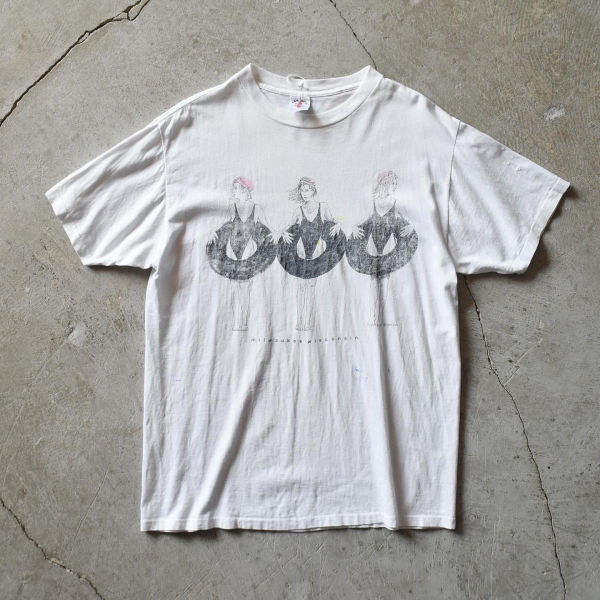画像1: 1990s SEA DOG プリントTシャツ　 "MADE IN USA"　 表記XL  (1)