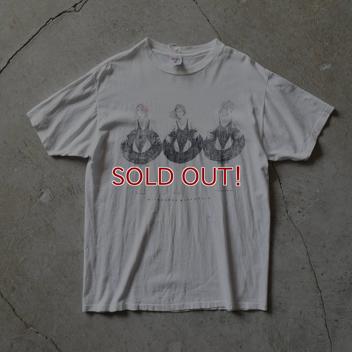 画像1: 1990s SEA DOG プリントTシャツ　 "MADE IN USA"　 表記XL  (1)
