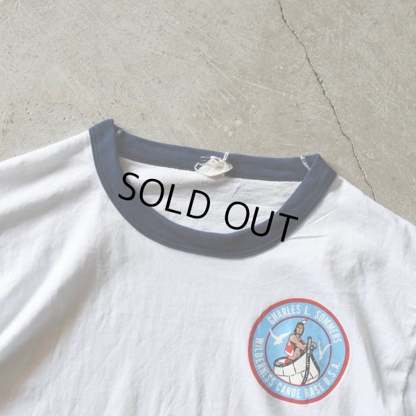 画像2: 1980s BOY SCOUTS リンガーTシャツ　 "MADE IN USA"　 実寸L 