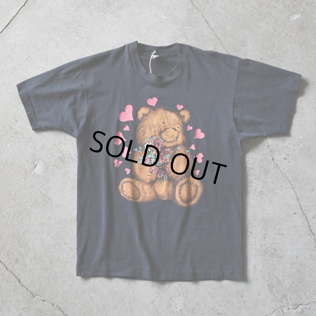 画像1: 1990s TEDDY BEAR  Tシャツ　 "MADE IN USA"　 表記L  (1)