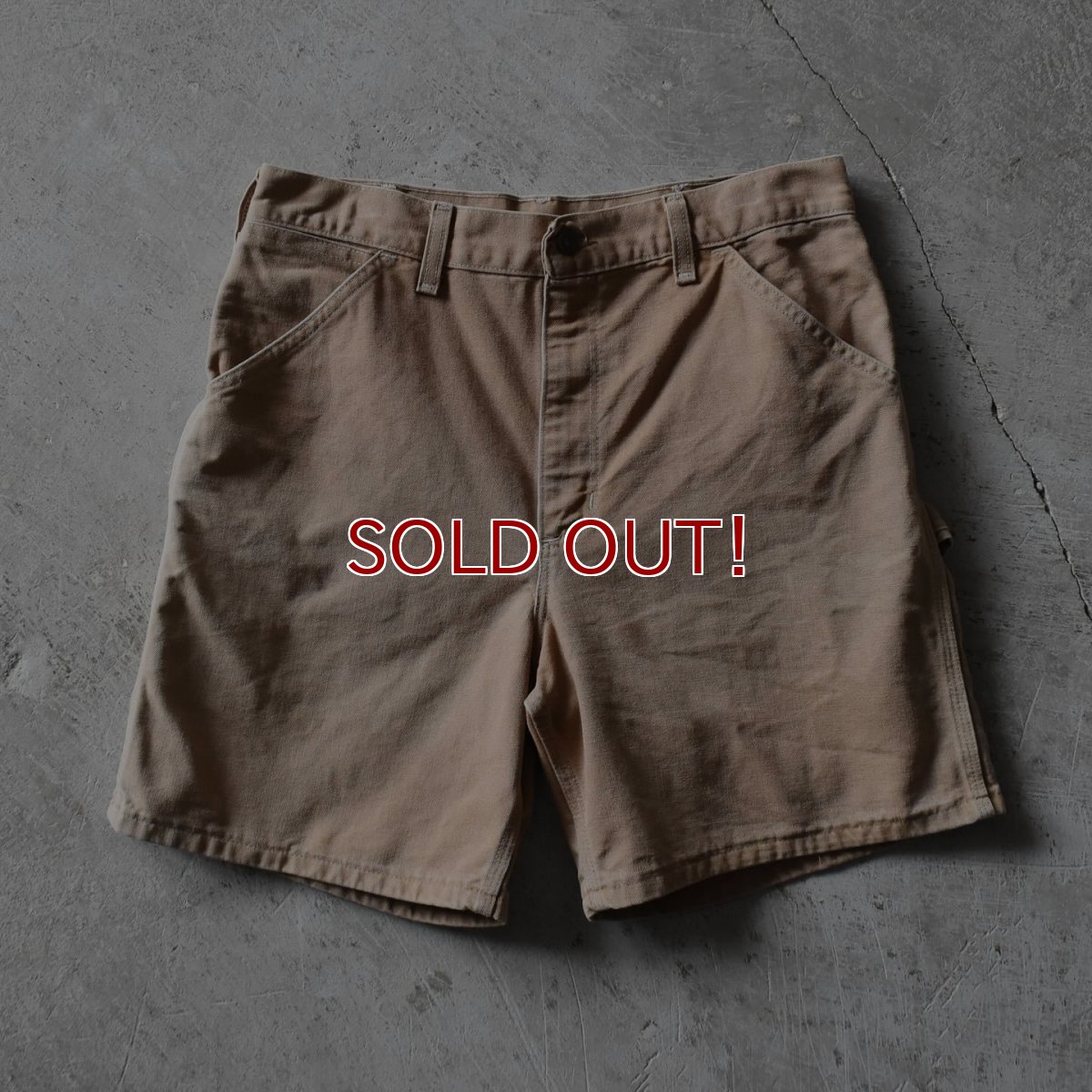 画像1: 1990s〜 Carhartt ダックペインターショーツ　 実寸W31  (1)