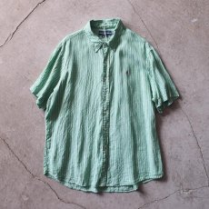 画像1: Ralph Lauren リネンシャツ　 表記XXL  (1)