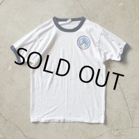 1980s BOY SCOUTS リンガーTシャツ　 "MADE IN USA"　 実寸L 