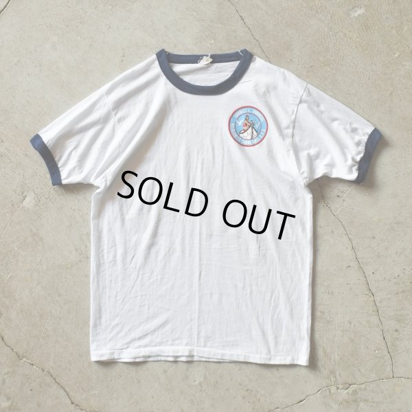 画像1: 1980s BOY SCOUTS リンガーTシャツ　 "MADE IN USA"　 実寸L 