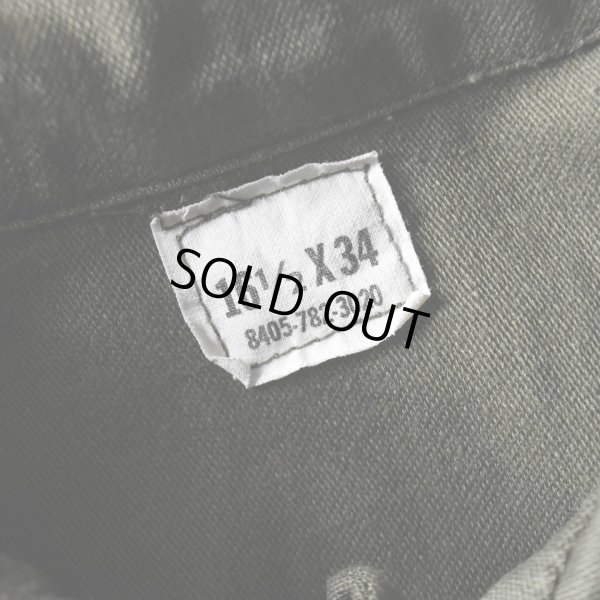 画像4: 1970s US.ARMY OG107 ユーティリティシャツ　 "MINT CONDITION"　 表記16 1/2×34 