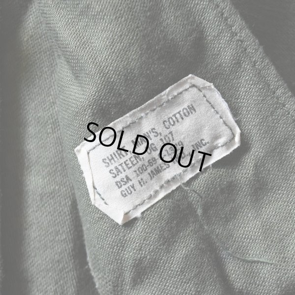 画像5: 1960s USAF OG107 ユーティリティシャツ　 表記15 1/2×33 