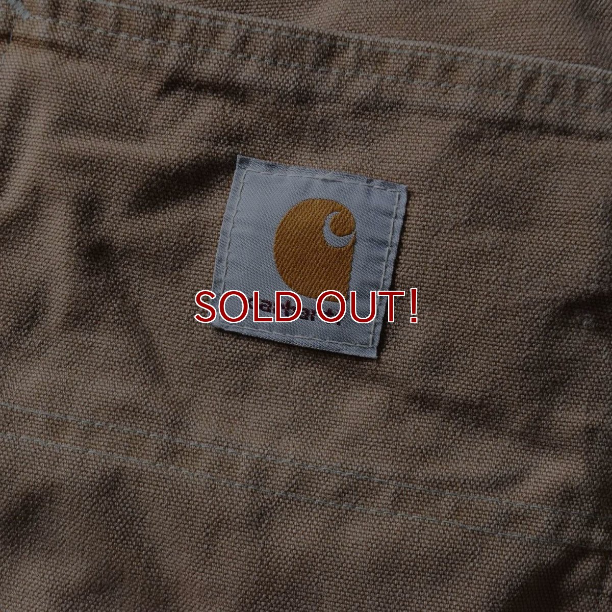 画像3: 1990s〜 Carhartt ダックペインターショーツ　 実寸W31  (3)