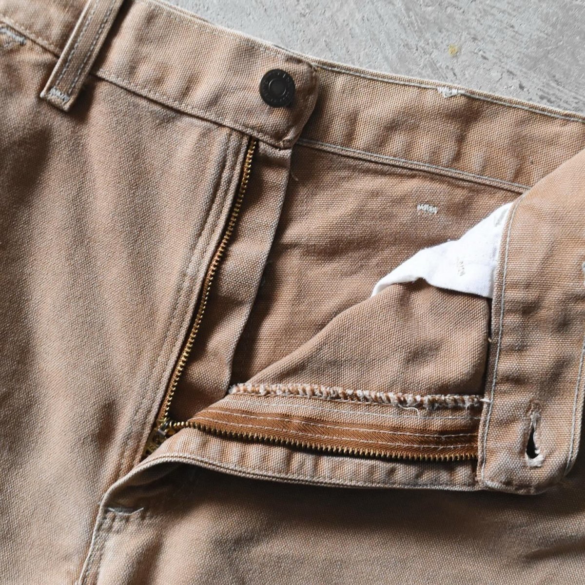 画像4: 1990s〜 Carhartt ダックペインターショーツ　 実寸W31  (4)