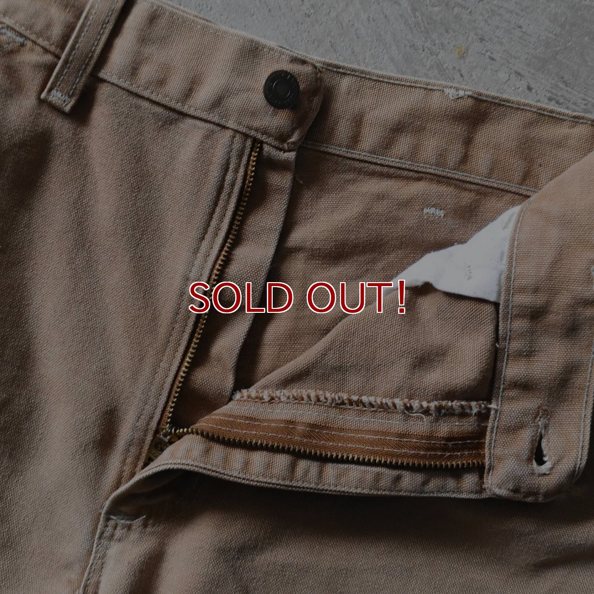 画像4: 1990s〜 Carhartt ダックペインターショーツ　 実寸W31  (4)