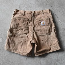 画像2: 1990s〜 Carhartt ダックペインターショーツ　 実寸W31  (2)