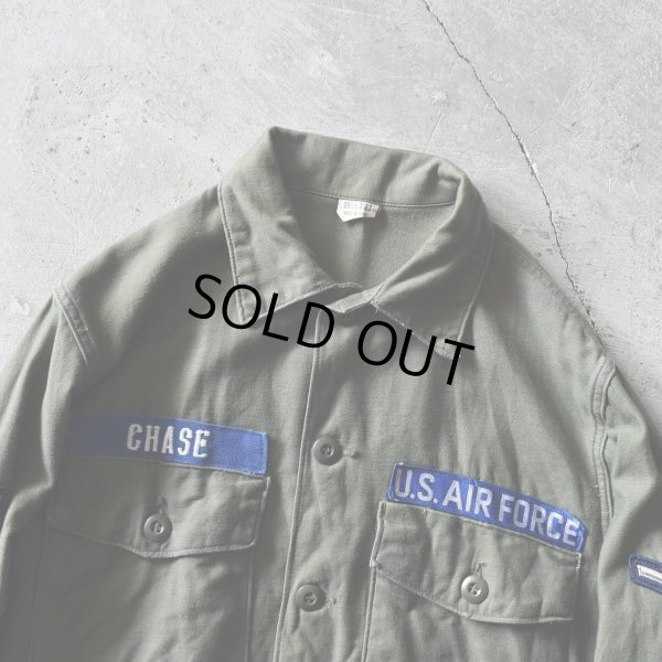 画像3: 1960s USAF OG107 ユーティリティシャツ　 表記15 1/2×33 