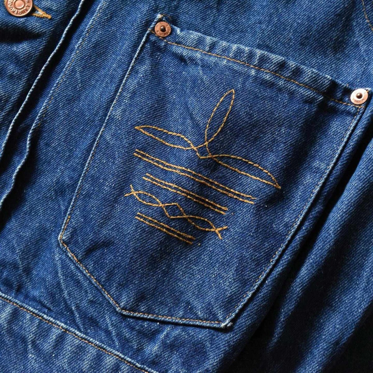 画像6: 1970-80s RALPH LAUREN WESTERN WEAR デニムジャケット　 表記WOMENS L  (6)