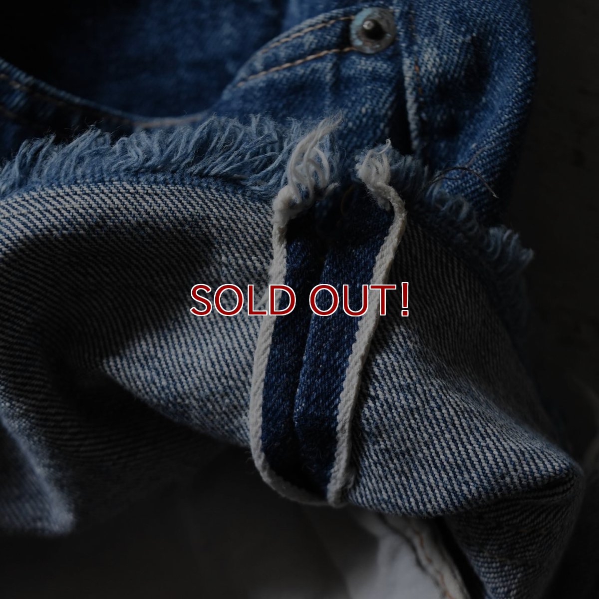 画像8: 1960s Levi's 501E CUT OFF　 "MADE IN USA"　 実寸W29  (8)