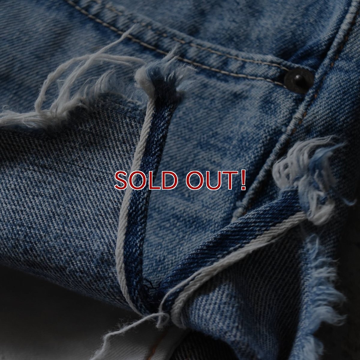 画像10: 1960s Levi's 501E CUT OFF　 "MADE IN USA"　 実寸W32  (10)