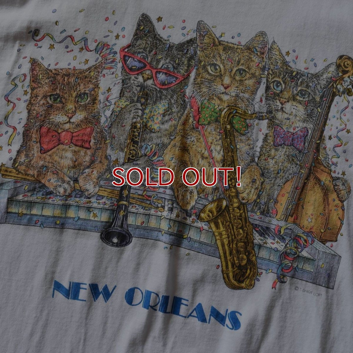 画像5: 1990s NEW ORLEANS ねごTシャツ　 "MADE IN USA"　 表記XL  (5)