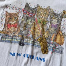 画像5: 1990s NEW ORLEANS ねごTシャツ　 "MADE IN USA"　 表記XL  (5)