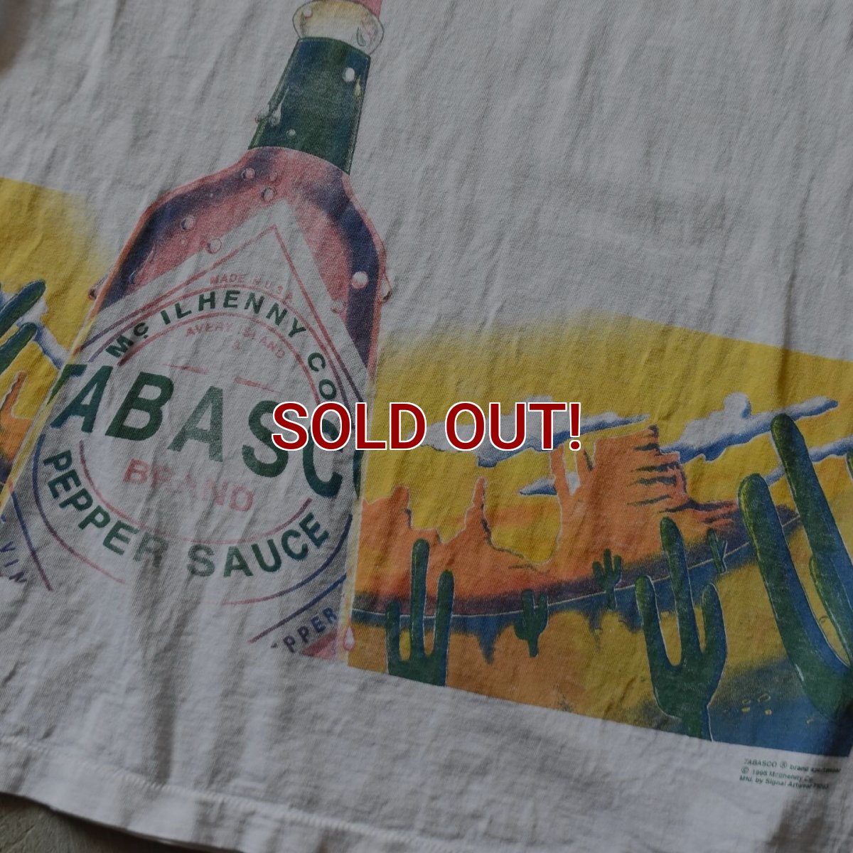 画像6: 1990s Tabasco Tシャツ　 "MADE IN USA"　 表記XL  (6)