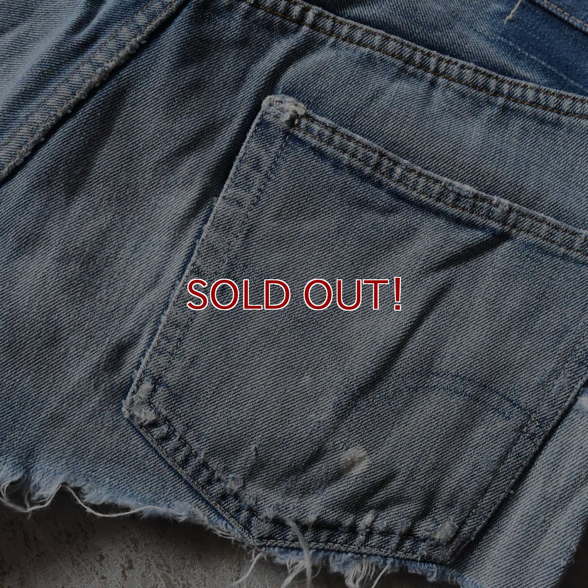 画像7: 1960s Levi's 501E CUT OFF　 "MADE IN USA"　 実寸W32  (7)