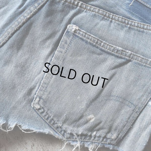 画像7: 1960s Levi's 501E CUT OFF　 "MADE IN USA"　 実寸W32 