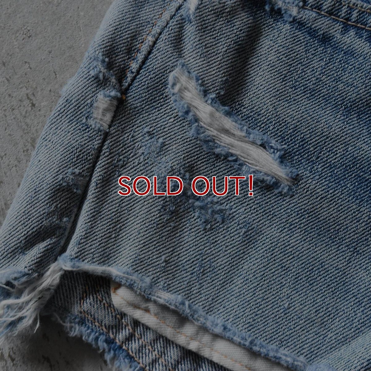 画像8: 1960s Levi's 501E CUT OFF　 "MADE IN USA"　 実寸W32  (8)
