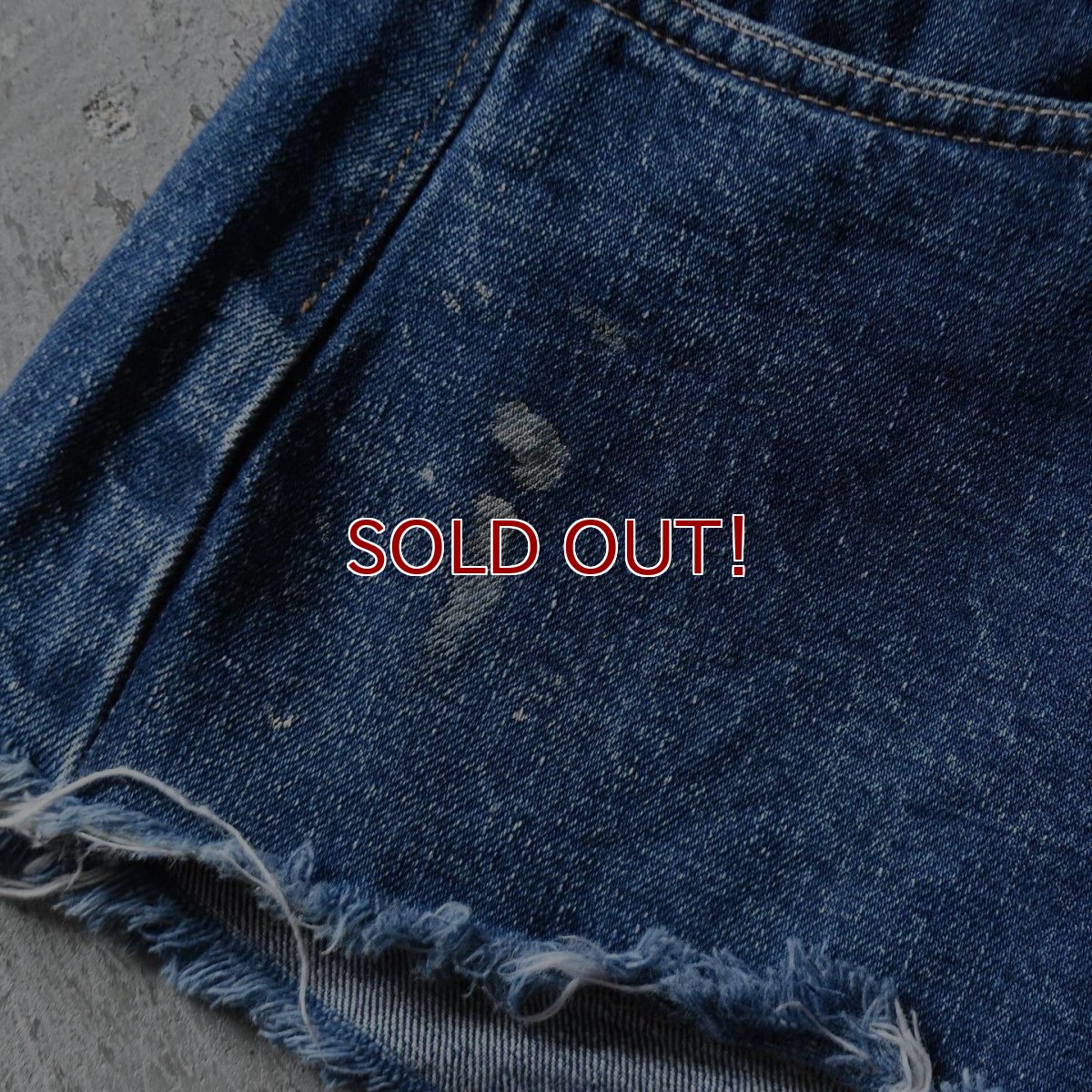 画像7: 1960s Levi's 501E CUT OFF　 "MADE IN USA"　 実寸W29  (7)