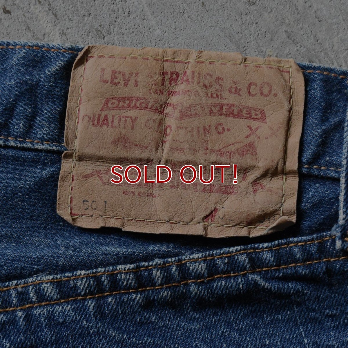 画像3: 1960s Levi's 501E CUT OFF　 "MADE IN USA"　 実寸W29  (3)
