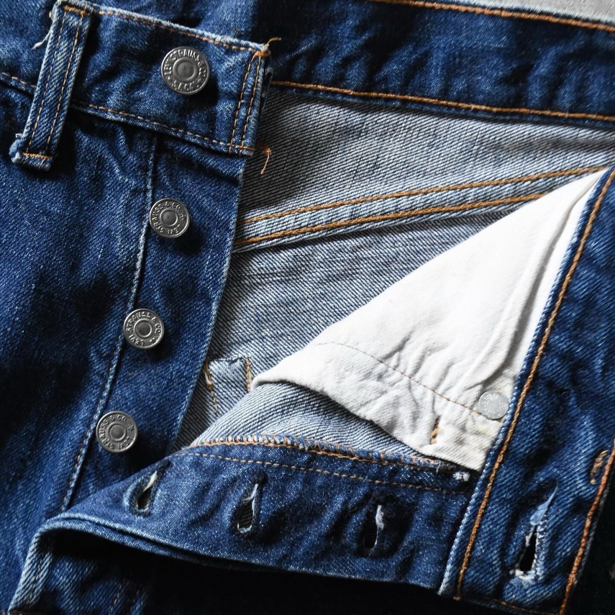 画像5: 1960s Levi's 501E CUT OFF　 "MADE IN USA"　 実寸W29  (5)