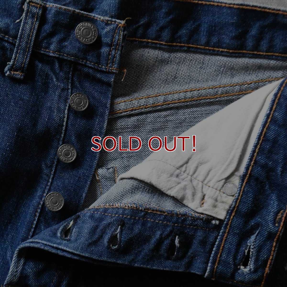 画像5: 1960s Levi's 501E CUT OFF　 "MADE IN USA"　 実寸W29  (5)