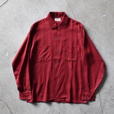 画像3: DEAD STOCK！　 1960s WINGS オープンカラーシャツ　 表記M  (3)