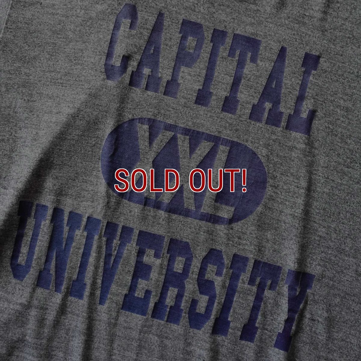 画像4: 1980s CAPITAL UNIVERSITY カレッジTシャツ　 "MADE IN USA"　 表記L  (4)