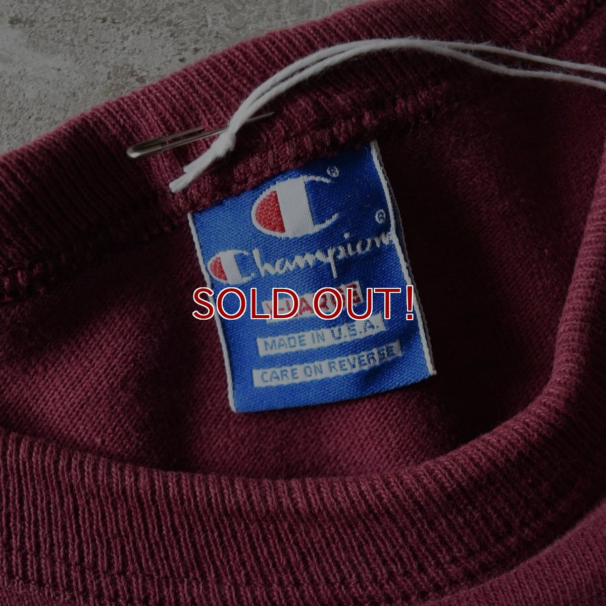 画像3: 1990s Champion カレッジTシャツ　 "MADE IN USA"　 表記XL  (3)