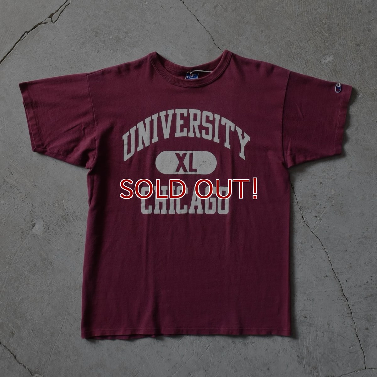 画像1: 1990s Champion カレッジTシャツ　 "MADE IN USA"　 表記XL  (1)