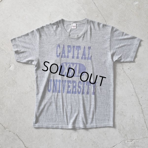画像1: 1980s CAPITAL UNIVERSITY カレッジTシャツ　 "MADE IN USA"　 表記L 