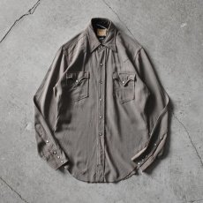 画像1: 1950s TEM-TEX レーヨンウエスタンシャツ　 "MADE IN USA"　 実寸SM  (1)