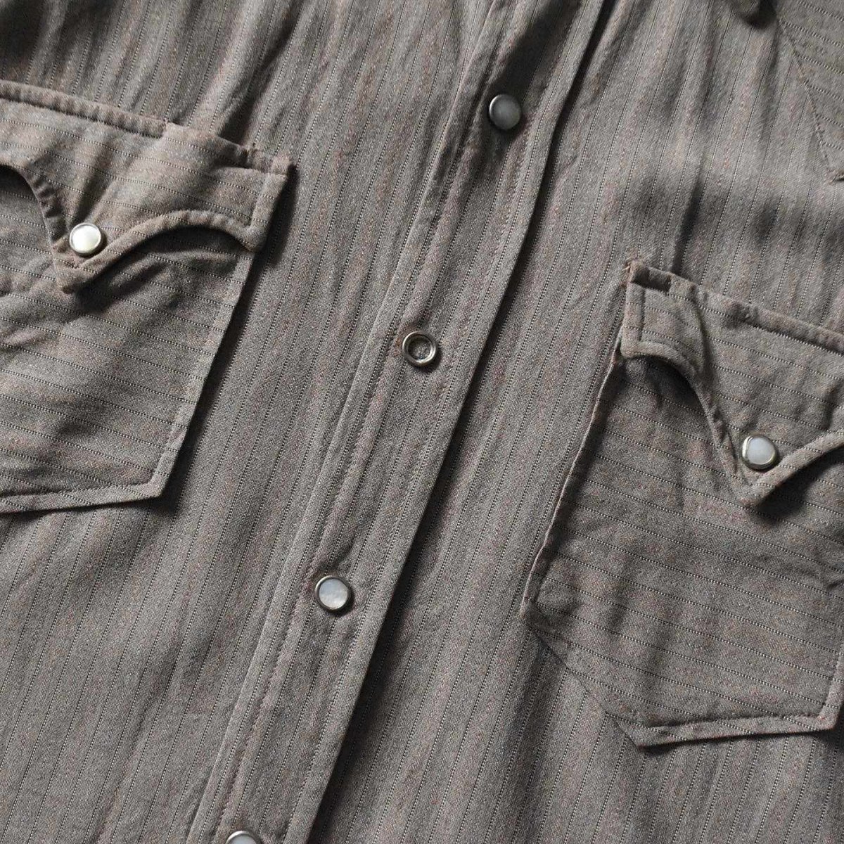 画像5: 1950s TEM-TEX レーヨンウエスタンシャツ　 "MADE IN USA"　 実寸SM  (5)