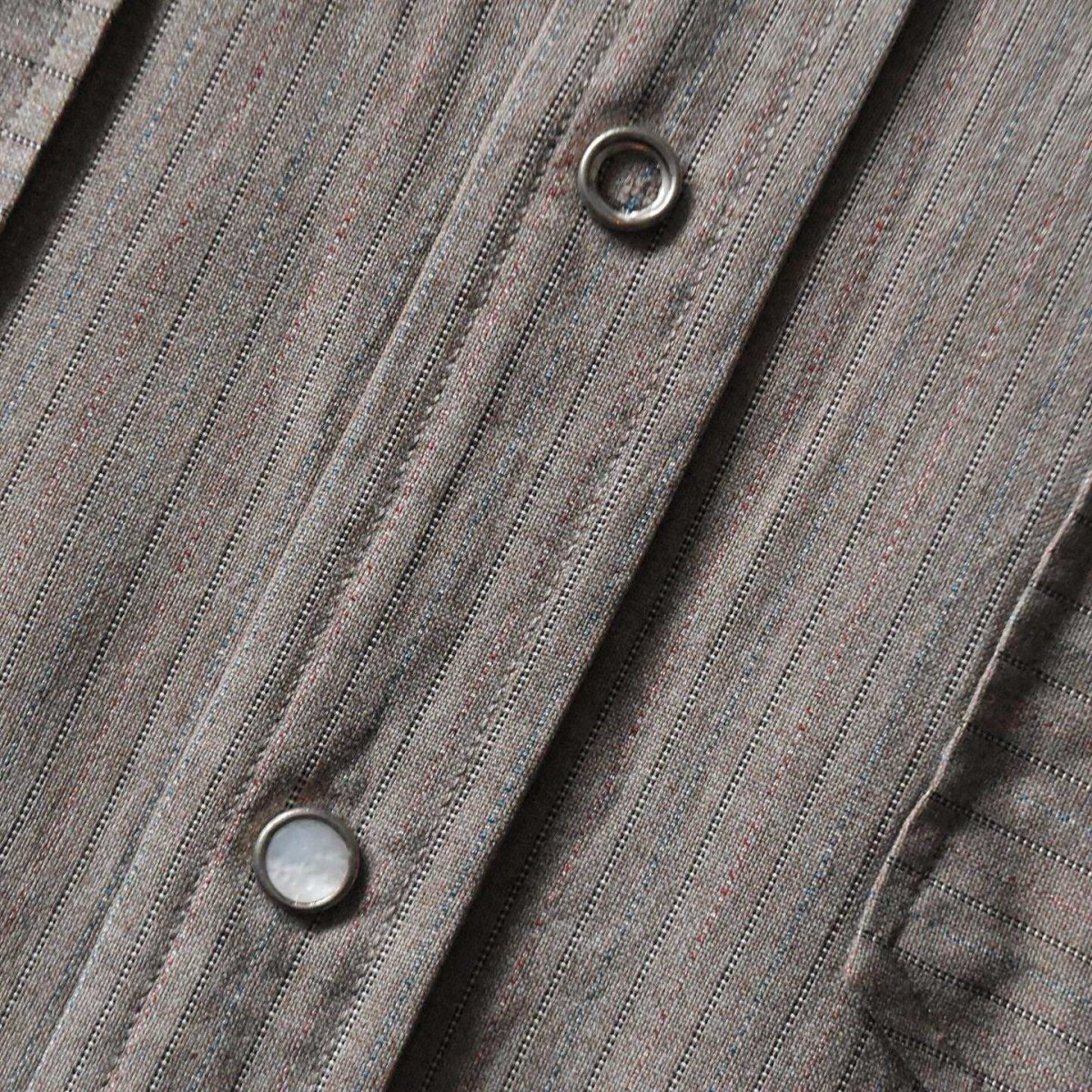 画像6: 1950s TEM-TEX レーヨンウエスタンシャツ　 "MADE IN USA"　 実寸SM  (6)