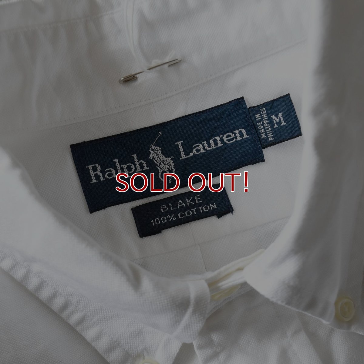 画像4: Ralph Lauren オックスフォードシャツ　 "BLAKE"　 表記M  (4)