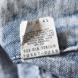画像6: 1980s Levi's 70507-0219 ケミカルデニムジャケット　 "MADE IN USA"　 表記M 