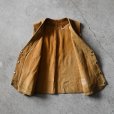 画像3: 1950s LEVI'S ショートホーンスウェードベスト　<br>実寸M<br> (3)