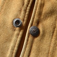 画像7: 1950s LEVI'S ショートホーンスウェードベスト　 実寸M  (7)
