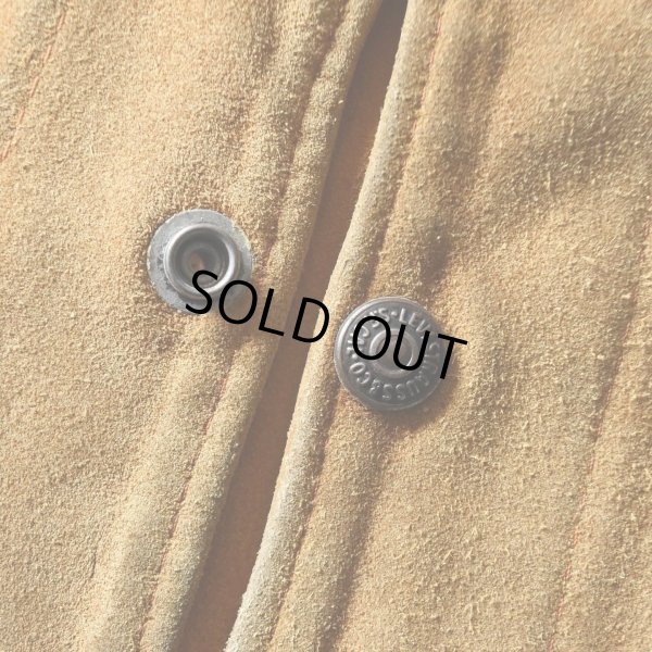 画像7: 1950s LEVI'S ショートホーンスウェードベスト　 実寸M 