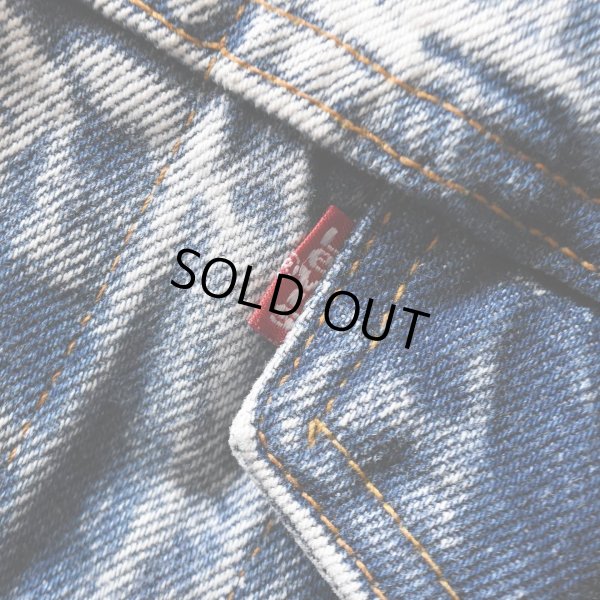 画像8: 1980s Levi's 70507-0219 ケミカルデニムジャケット　 "MADE IN USA"　 表記M 