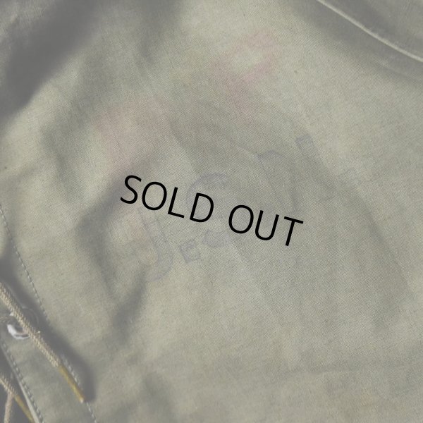 画像4: 1940s US.NAVY N-2 デッキレインパーカー　 表記MEDIUM 