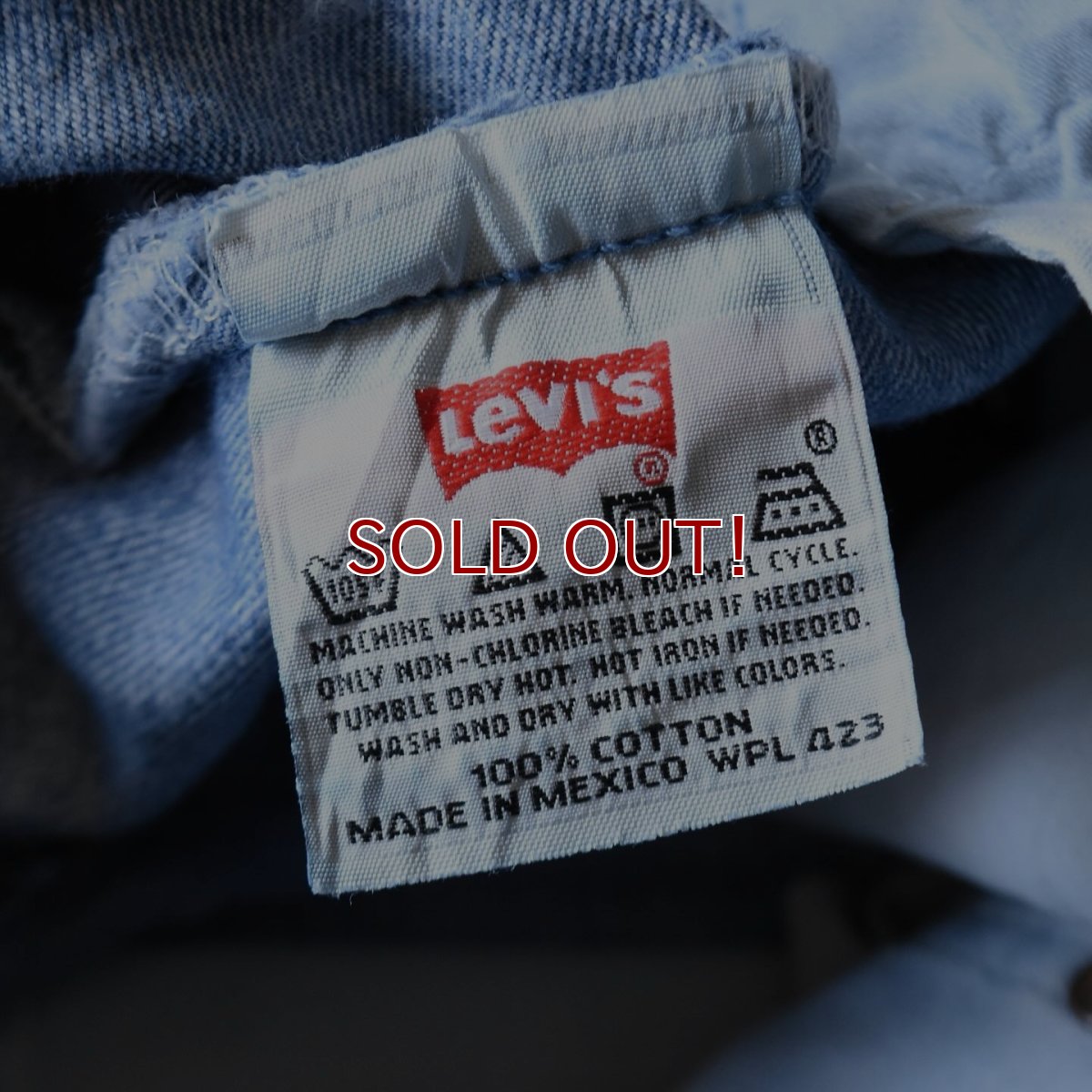 画像3: 1990s Levi's 501　 "MADE IN MEXICO"　 表記W34 L30  (3)